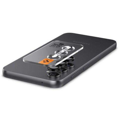 Osłona aparatu Spigen Glas.tR EZ Fit Optik Camera Protector na Samsung Galaxy S23 FE - czarna 2 szt.
