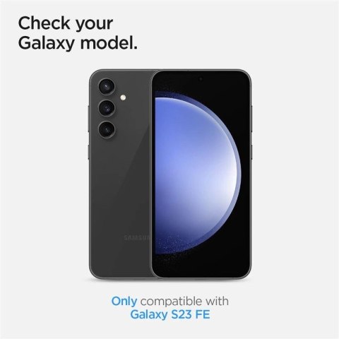 Osłona aparatu Spigen Glas.tR EZ Fit Optik Camera Protector na Samsung Galaxy S23 FE - czarna 2 szt.