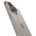 Osłona aparatu Spigen Optik.tR EZ Fit Camera Protector na iPhone 14 Pro / Pro Max / 15 Pro / Pro Max - tytan naturalny 2 szt.