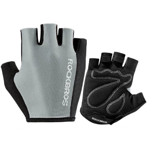 Rękawiczki rowerowe Rockbros S099GR rozmiar XL - szare
