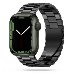 Bransoleta Tech-Protect Stainless na Apple Watch 42 / 44 / 45 / 49 mm - czarna