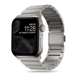 Bransoleta Tech-Protect SteelBand na Apple Watch 42 / 44 / 45 / 49 mm - tytanowa