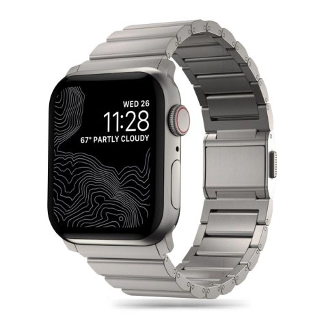Bransoleta Tech-Protect SteelBand na Apple Watch 42 / 44 / 45 / 49 mm - tytanowa