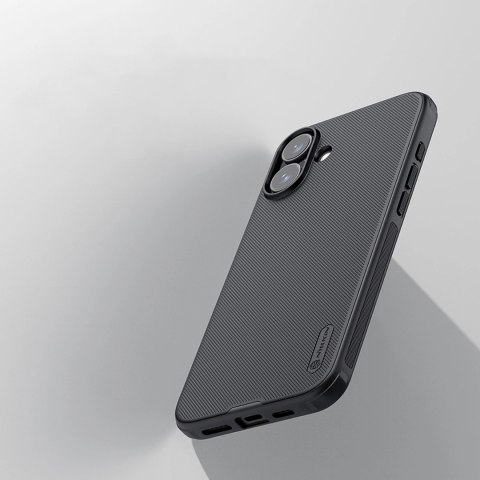 Etui Nillkin Super Frosted Shield Pro Magnetic Case na iPhone 16 - czarne