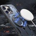 Etui Hybrid Armor Trendy z MagSafe na iPhone 16 Pro - niebieskie