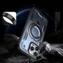 Etui Hybrid Armor Trendy z MagSafe na iPhone 16 Pro - niebieskie