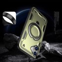 Etui Hybrid Armor Trendy z MagSafe na iPhone 16 - zielone