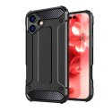 Etui Hybrid Armor pancerne na iPhone 16 Plus - czarne