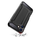 Etui Hybrid Armor pancerne na iPhone 16 Plus - czarne