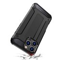 Etui Hybrid Armor pancerne na iPhone 16 Pro Max - czarne