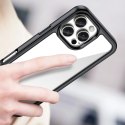Etui Outer Space Case z żelową ramką do iPhone 16 Pro Max - czarne
