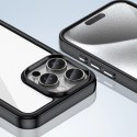 Etui Outer Space Case z żelową ramką do iPhone 16 Pro Max - czarne