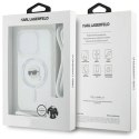 Etui Karl Lagerfeld Crossbody IML Karl Head Magsafe na iPhone 16 Pro Max - przezroczyste