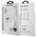 Etui Karl Lagerfeld IML Choupette Head & Cord Magsafe na iPhone 16 - przezroczyste