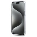 Etui Karl Lagerfeld IML Metal Karl&Choupette Head MagSafe na iPhone 14 - białe