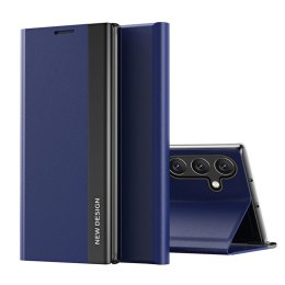 Etui Sleep Case Pro pokrowiec z klapką i podstawką na Samsung Galaxy A36 - niebieskie