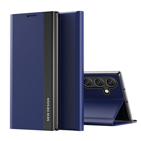 Etui Sleep Case Pro pokrowiec z klapką i podstawką na Samsung Galaxy A36 - niebieskie