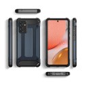Pancerne hybrydowe etui Hybrid Armor pokrowiec na Samsung Galaxy A36 - srebrne