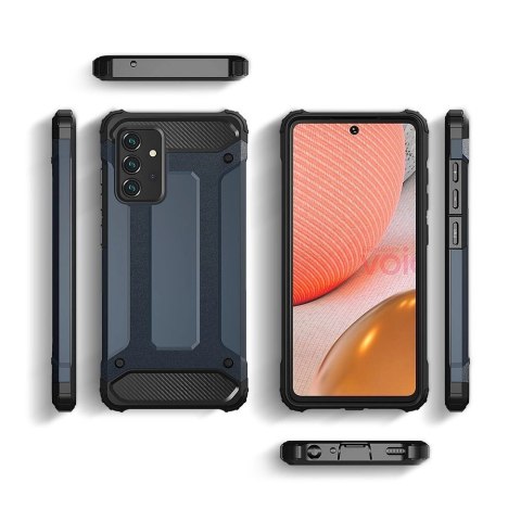 Pancerne hybrydowe etui Hybrid Armor pokrowiec na Samsung Galaxy A36 - złote
