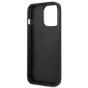 Etui Karl Lagerfeld Perforated Allover na iPhone 13 Pro Max 6,7" - pomarańczowe