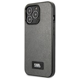 Etui Karl Lagerfeld Saffiano Plaque na iPhone 13 Pro Max 6,7
