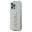 Etui Karl Lagerfeld IML Rhinestones Logo na iPhone 16 Pro Max 6.9" - przezroczyste