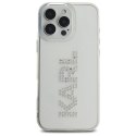Etui Karl Lagerfeld IML Rhinestones Logo na iPhone 16 Pro Max 6.9" - przezroczyste