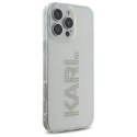 Etui Karl Lagerfeld IML Rhinestones Logo na iPhone 16 Pro Max 6.9" - przezroczyste