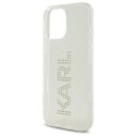 Etui Karl Lagerfeld IML Rhinestones Logo na iPhone 16 Pro Max 6.9" - przezroczyste