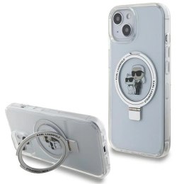 Etui Karl Lagerfeld Ring Stand Karl&Choupettte MagSafe na iPhone 15 / 14 / 13 6.1