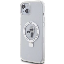 Etui Karl Lagerfeld Ring Stand Karl&Choupettte MagSafe na iPhone 15 Plus / 14 Plus 6.7