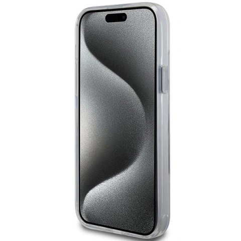 Etui Karl Lagerfeld Ring Stand Karl&Choupettte MagSafe na iPhone 15 Plus / 14 Plus 6.7" - białe