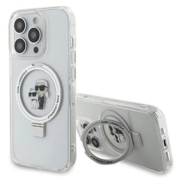 Etui Karl Lagerfeld Ring Stand Karl&Choupettte MagSafe na iPhone 15 Pro 6.1