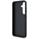 Etui Guess Grained Big 4G Logo Small Classic Logo do Samsung Galaxy S25 Plus różowy