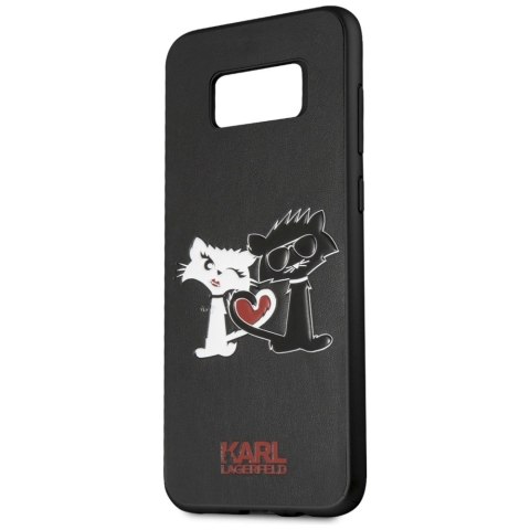 Etui Karl Lagerfeld Choupette In Love na Samsung Galaxy S8 Plus - czarne