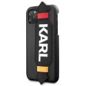 Etui Karl Lagerfeld Strap na iPhone 11 Pro 5,8" - czarne