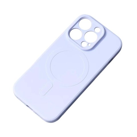 Etui Silicone Case z MagSafe na Samsung Galaxy A26 5G - jasnoniebieskie