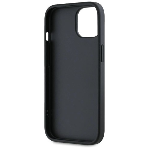 Etui Karl Lagerfeld Saffiano Athleisure Stripes Cord na iPhone 15 - czerwone