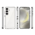 Etui Outer Space Case z żelową ramką na Xiaomi Poco F7 Pro - przezroczyste