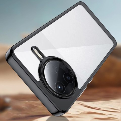 Etui Outer Space Case z żelową ramką na Xiaomi Poco F7 Ultra - czarne