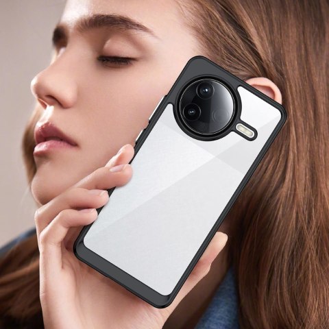 Etui Outer Space Case z żelową ramką na Xiaomi Poco F7 Ultra - czarne