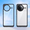 Etui Outer Space Case z żelową ramką na Xiaomi Poco F7 Ultra - czarne