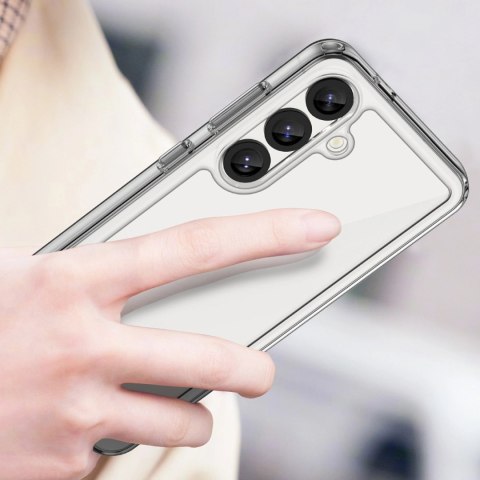 Etui Outer Space Case z żelową ramką na Xiaomi Redmi Note 14 Pro 5G - przezroczyste
