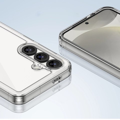 Etui Outer Space Case z żelową ramką na Xiaomi Redmi Note 14 Pro 5G - przezroczyste