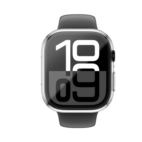 Etui ze szkłem hartowanym AMAZINGTHING Radix Glass do Apple Watch 46mm - przezroczyste