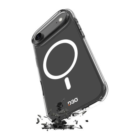 Etui Puro Impact Clear D3O TPU+PC kompatybilne z MagSafe na iPhone Air - przezroczyste
