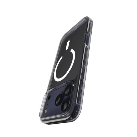 Etui Puro Impact Clear D3O TPU+PC kompatybilne z MagSafe na iPhone 17 Pro Max - przezroczyste
