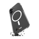 Etui Puro Impact Clear D3O TPU+PC kompatybilne z MagSafe na iPhone 17 - przezroczyste