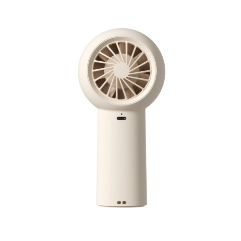 Mini dmuchawa Jisulife Handheld Fan Life5 Plus 4000 mAh przenośny wiatraczek wentylator USB - beżowy