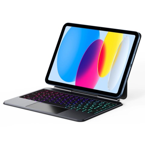 Etui z klawiaturą Dux Ducis (MK series) na iPad 10" (2022) iPad 11" (2025) - czarne